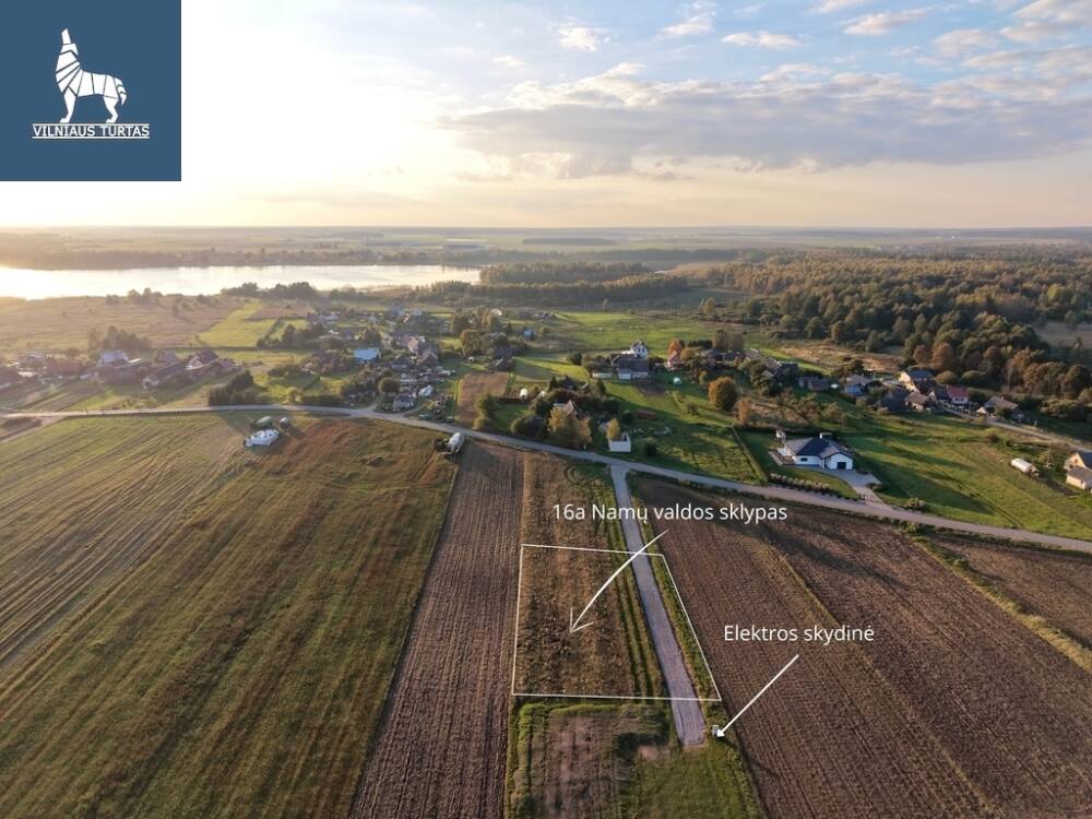 Parduodamas namų valdos sklypas Pakrempės k., Didieji Lygainiai, 16 a ploto