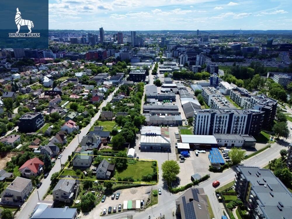 Parduodamas sklypas Durpių g., Šnipiškėse, Vilnius, 18.36 a ploto