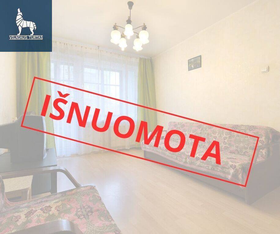 Nuomojamas butas Erfurto g., Lazdynuose, Vilnius, 33 kv.m ploto, 1 kambariai