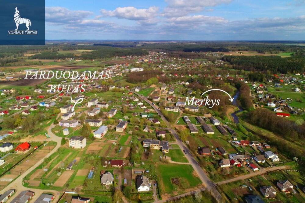 Parduodamas butas Merkio g., Jašiūnai, 69.83 kv.m ploto, 2 kambariai