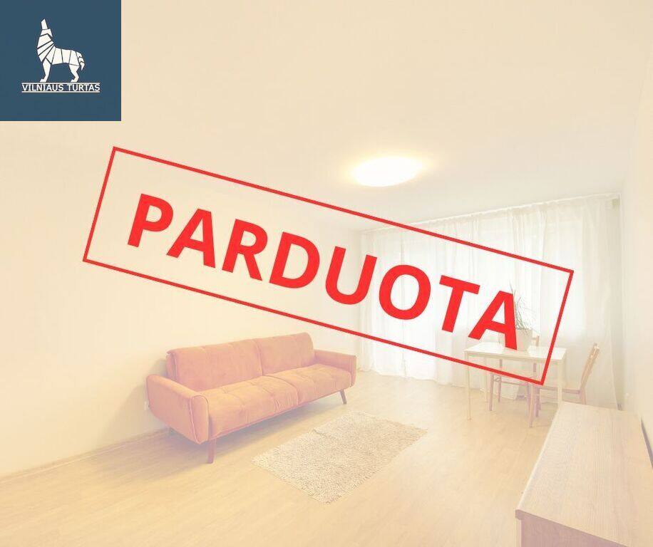 Parduodamas butas Žirmūnų g., Žirmūnuose, Vilnius, 44 kv.m ploto, 2 kambariai