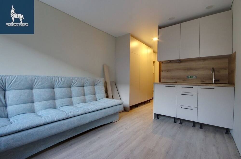 Nuomojamas butas Algirdo g., Naujamiestyje, Vilnius, 18 kv.m ploto, 1 kambariai