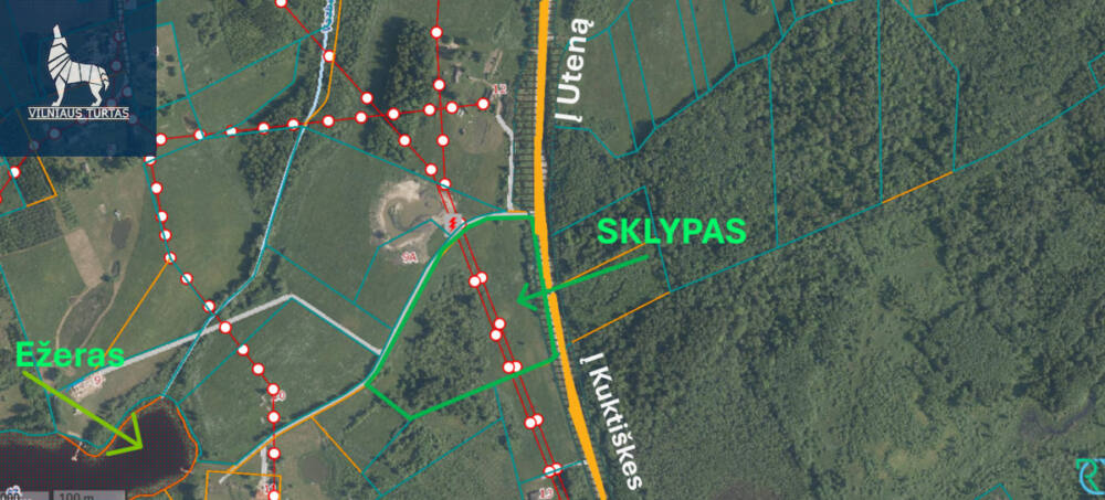 Parduodamas sklypas Kimėnai, 386 a ploto
