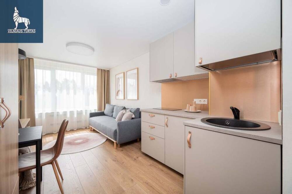 Parduodamos 4 studijos Žirmūnų g., Žirmūnuose, Vilnius, 67.71 kv.m ploto