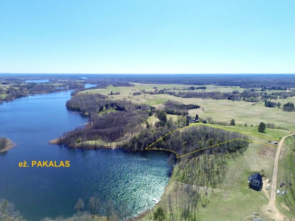 Parduodamami sklypai Krivasalio km. Ignalinos rajone, 187 a ploto su ežero pakrante !