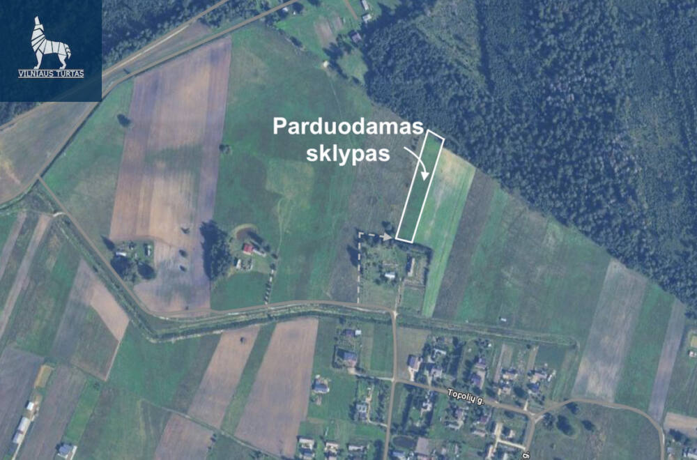 Parduodamas sklypas Trakiškis, 54 a ploto