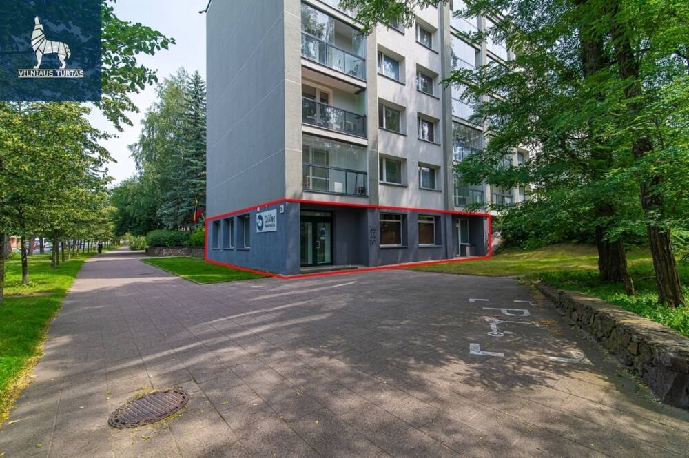 Nuomojamos patalpos Antakalnio g., Antakalnyje, Vilnius, 128 kv.m ploto