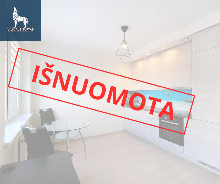 Nuomojamas butas Kazio Ulvydo g., Baltupiuose, Vilnius, 35 kv.m ploto, 1 kambariai