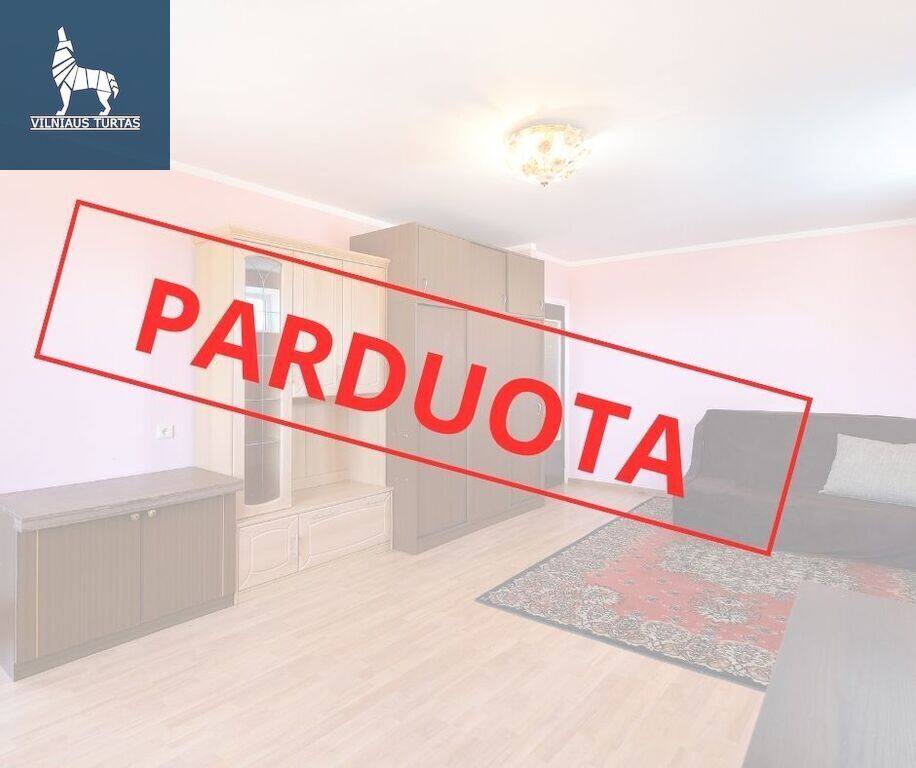 Parduodamas butas Dzūkų g., Senamiestyje, Vilnius, 51 kv.m ploto, 2 kambariai