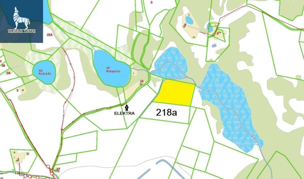 Parduodamas sklypas Murališkiai, 218 a ploto