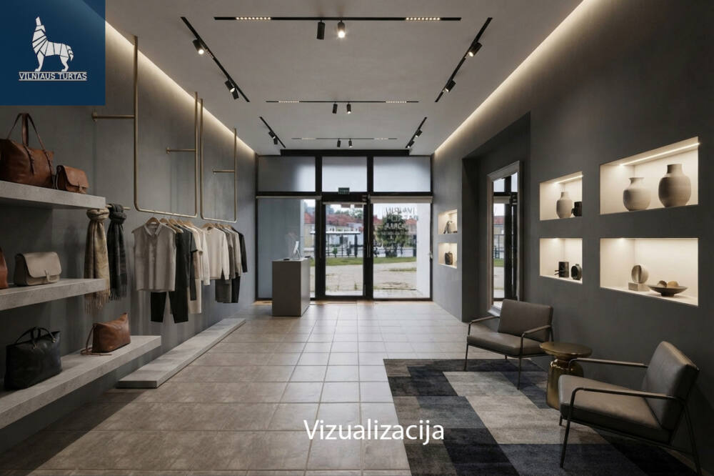 Nuomojamos patalpos J. Basanavičiaus g., Panevėžys, 45 kv.m ploto