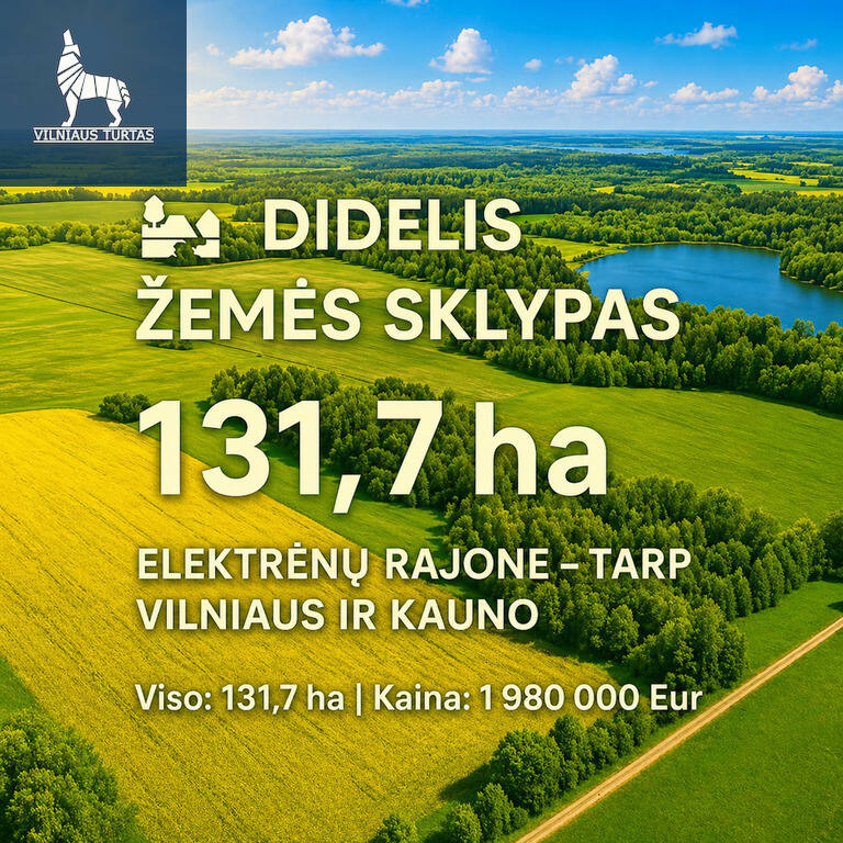 Parduodamas sklypas Elektrėnai, 13170 a ploto