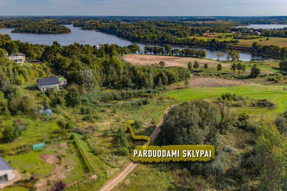 Parduodami 15 arų sklypai - namų valdos