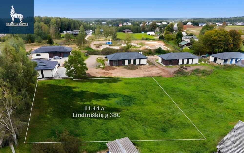 Parduodamas n.v. sklypas Lindiniškėse, 11.44 a ploto