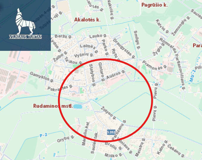 Parduodamas sklypas Žolyno g., Rudamina, 15 a ploto