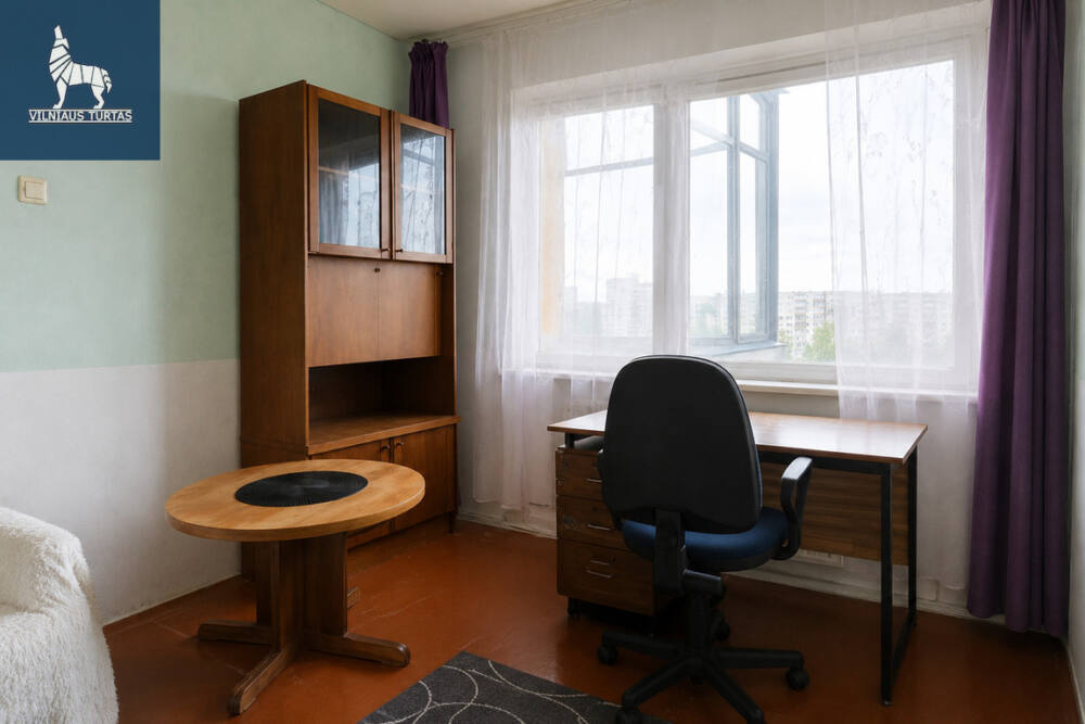 Nuomojamas butas Šeškinės g., Šeškinėje, Vilnius, 15 kv.m ploto, 1 kambariai