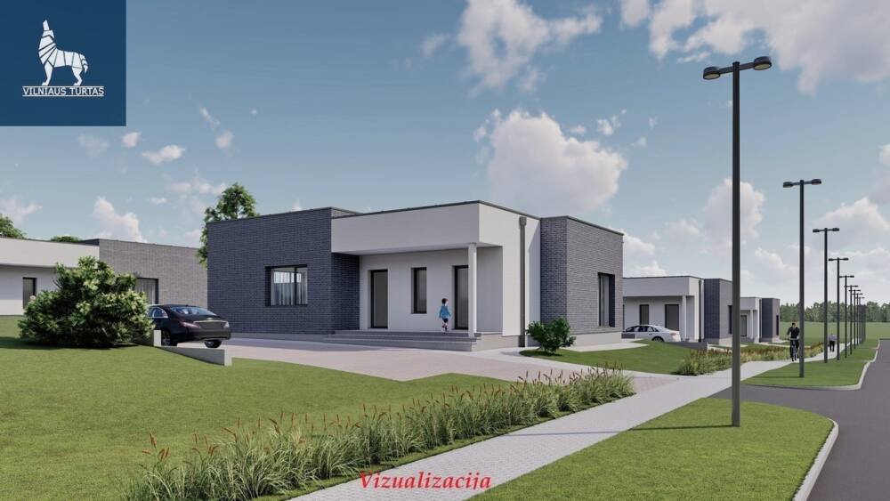Parduodamas namas Girdavos g., Vilnius, 125 kv.m ploto, 1 aukštai